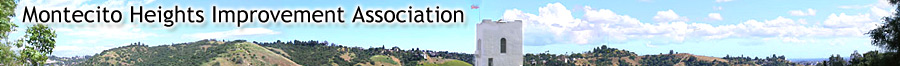 Montecito Heights Improvement Association Title Banner